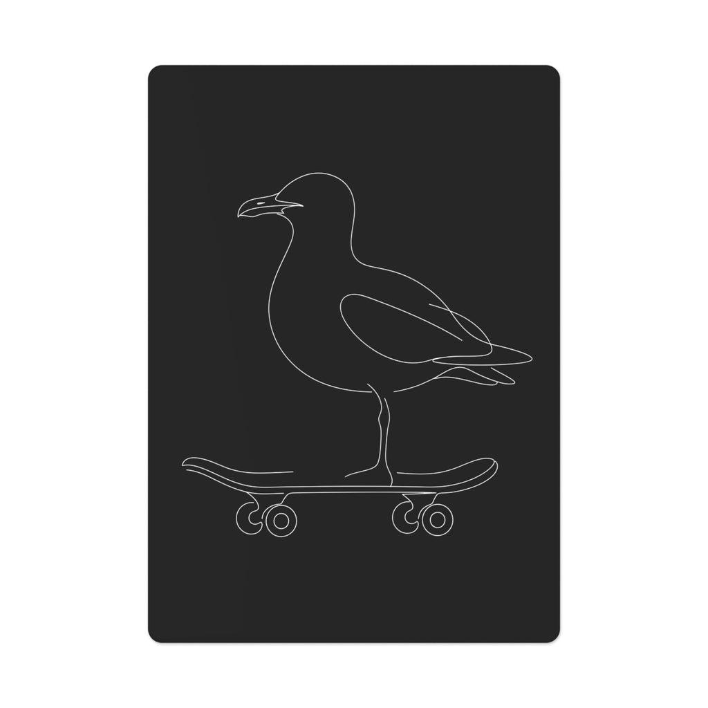 Seagull Skateboard Playing Cards
