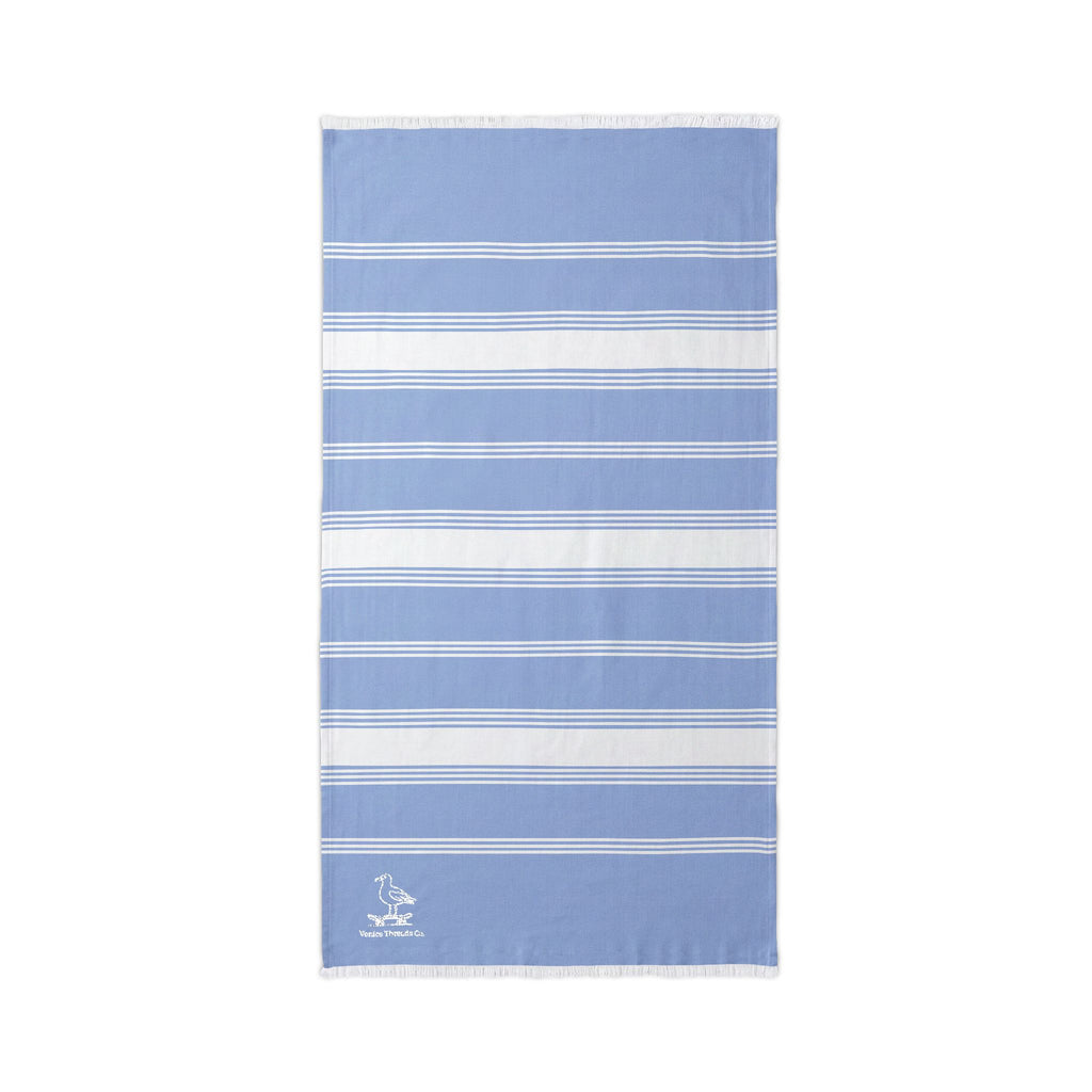 Striped Seagull Coastal Throw