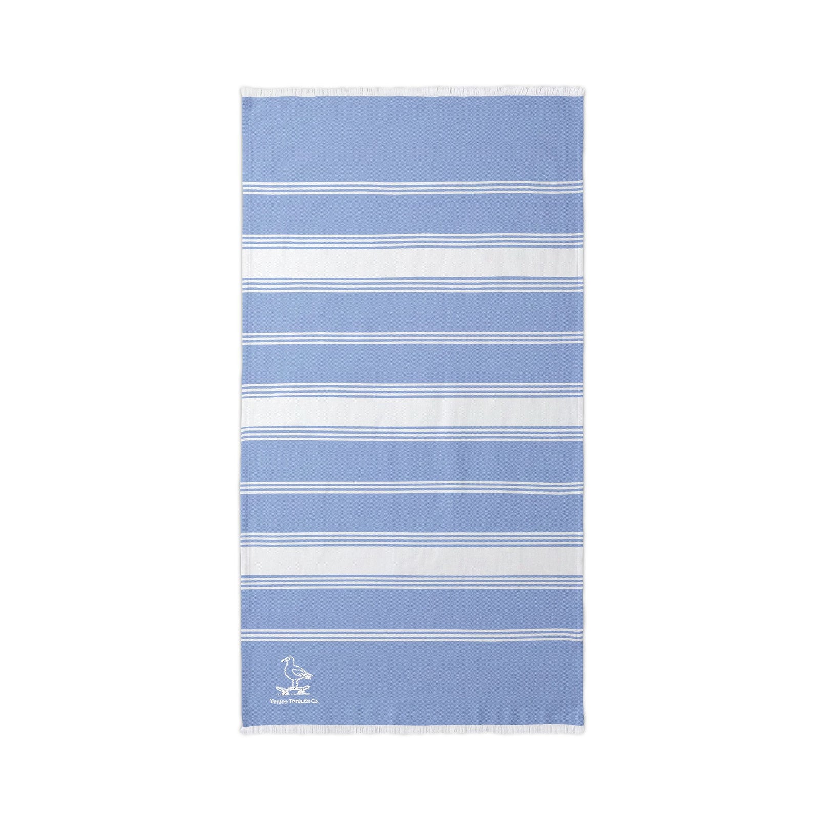 Striped Seagull Coastal Throw