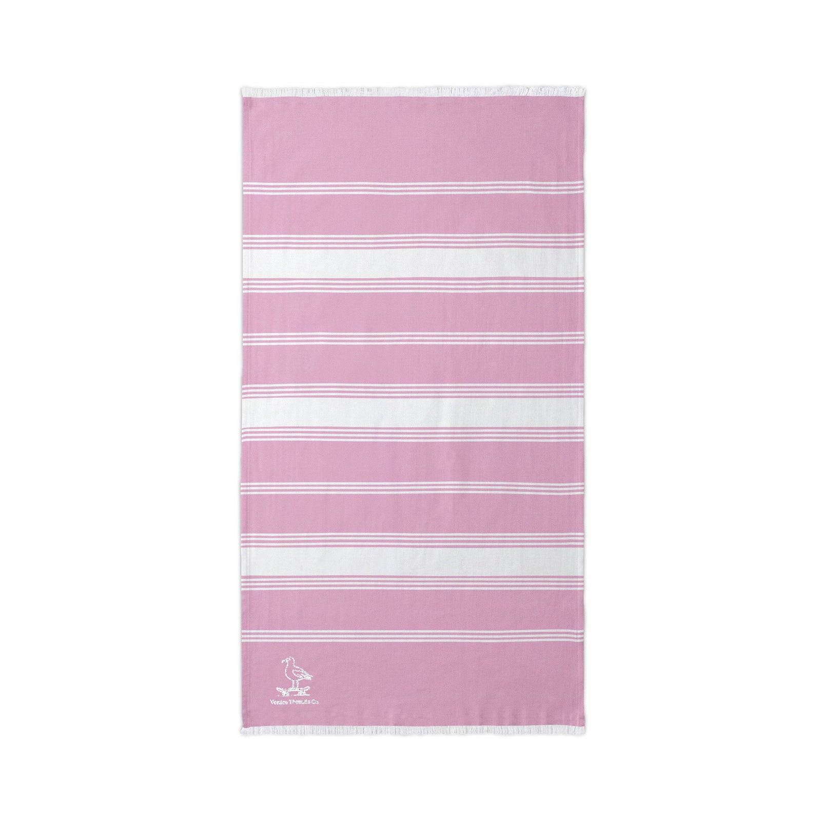Striped Seagull Coastal Throw