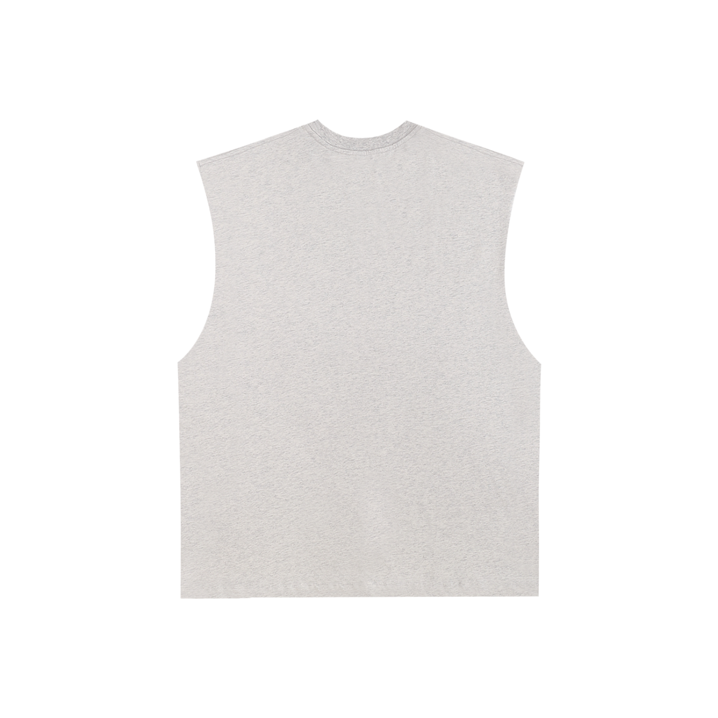 Men's Raw Edge Cotton Tank Top