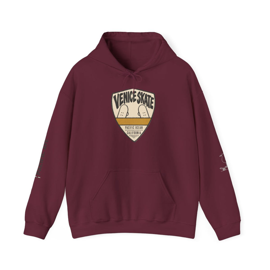 Curb Cut Shield Maroon