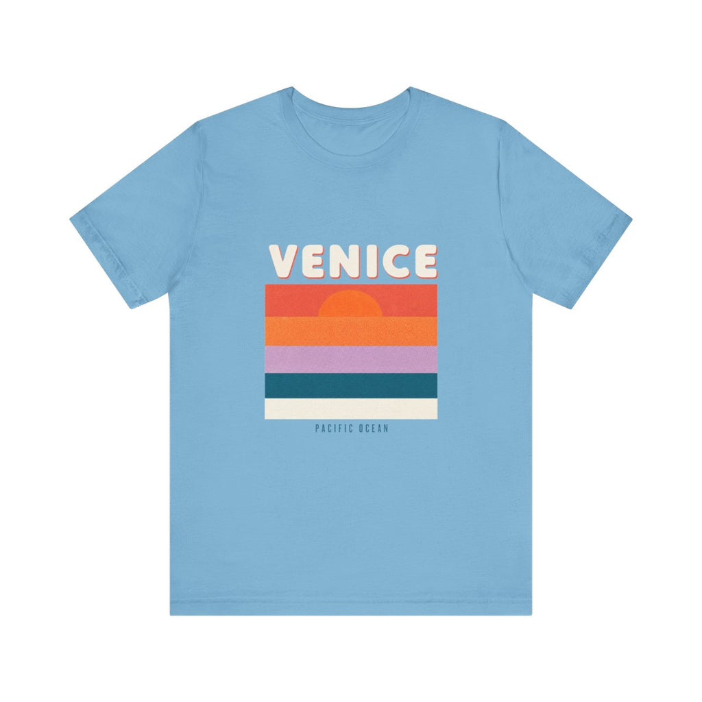 Pacific Horizon Stripe Ocean Blue